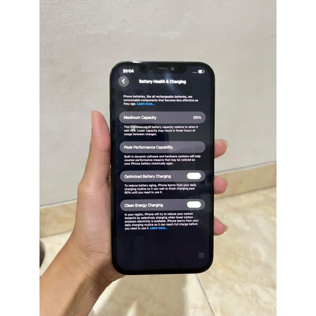 iphone 12 pro max 128 fullset second