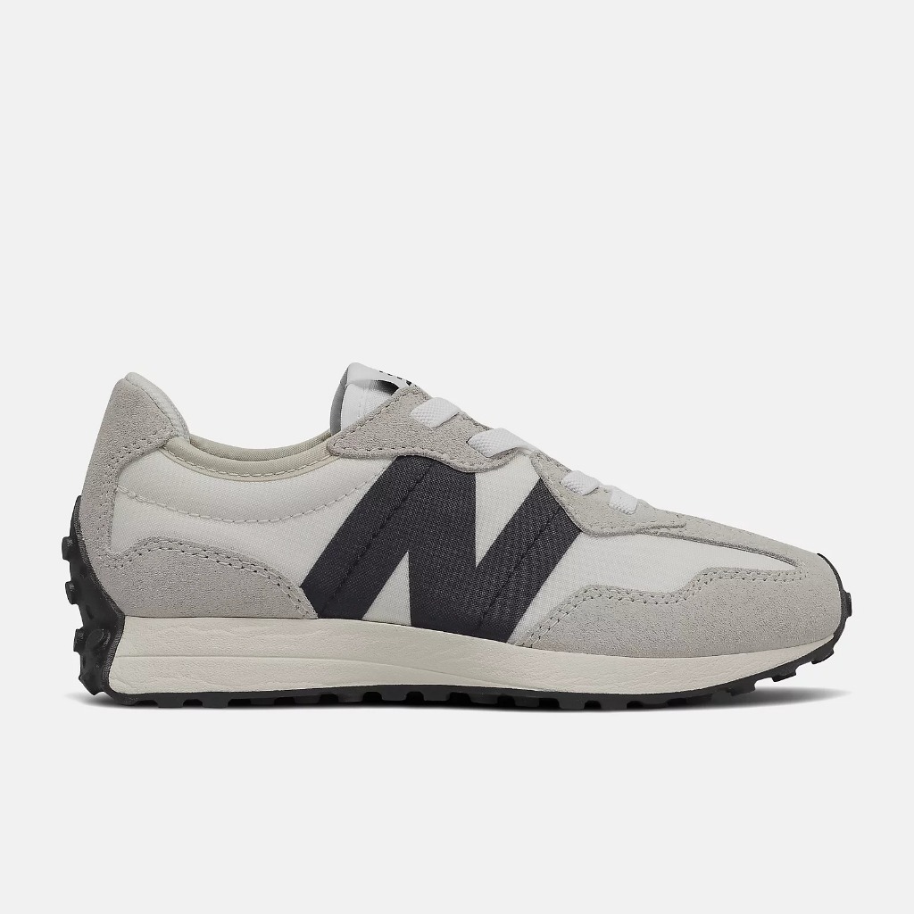 Sepatu Running Anak NB 327 Bungee SILVER BIRCH with BLACK Original PH327FE