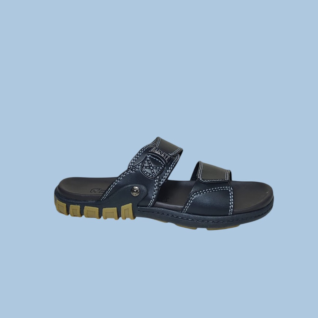 Sandal Selop Kulit Anak Barnett Reno Kid - 18 Black