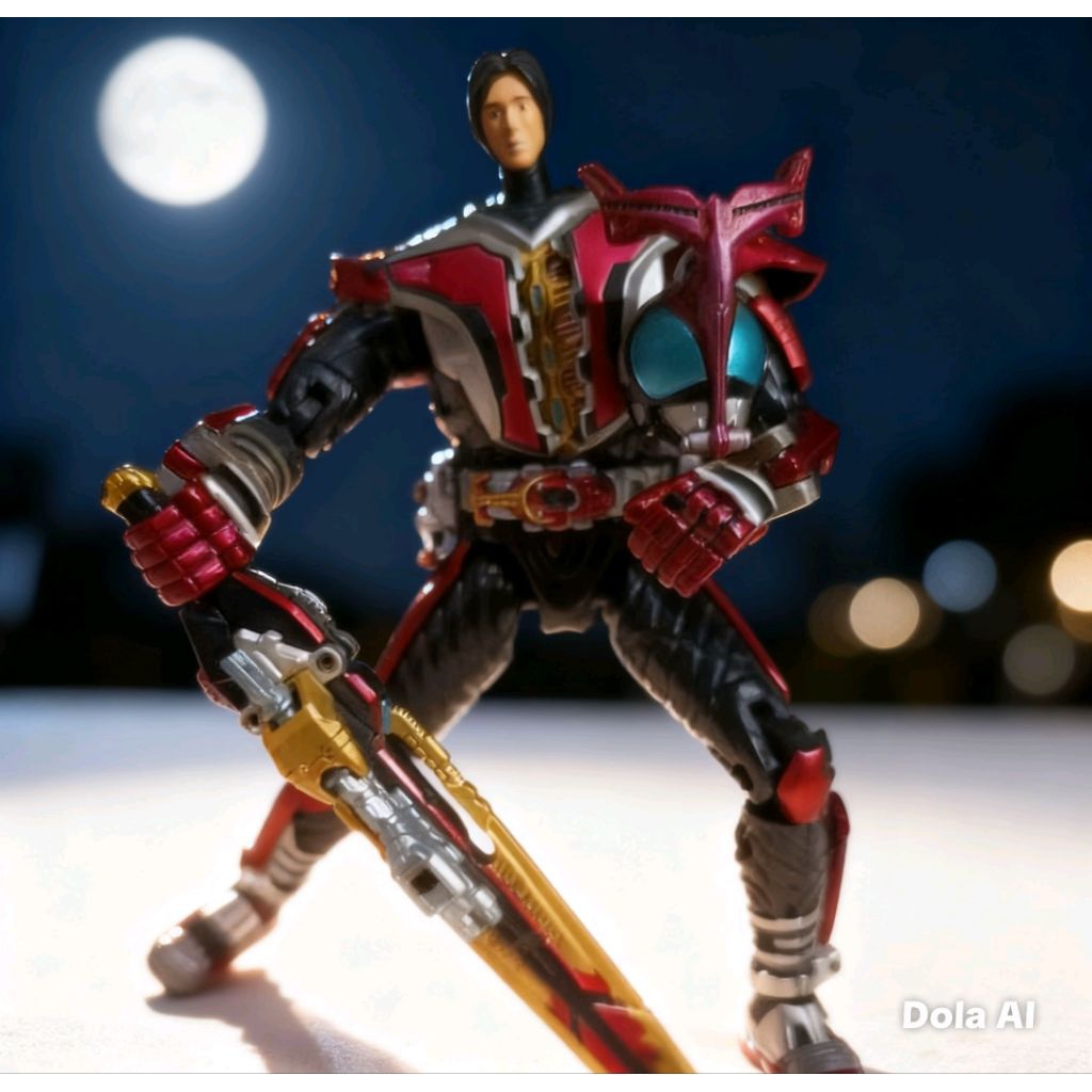 Bandai SHF Kamen Rider Kabuto Hyper Form diecast