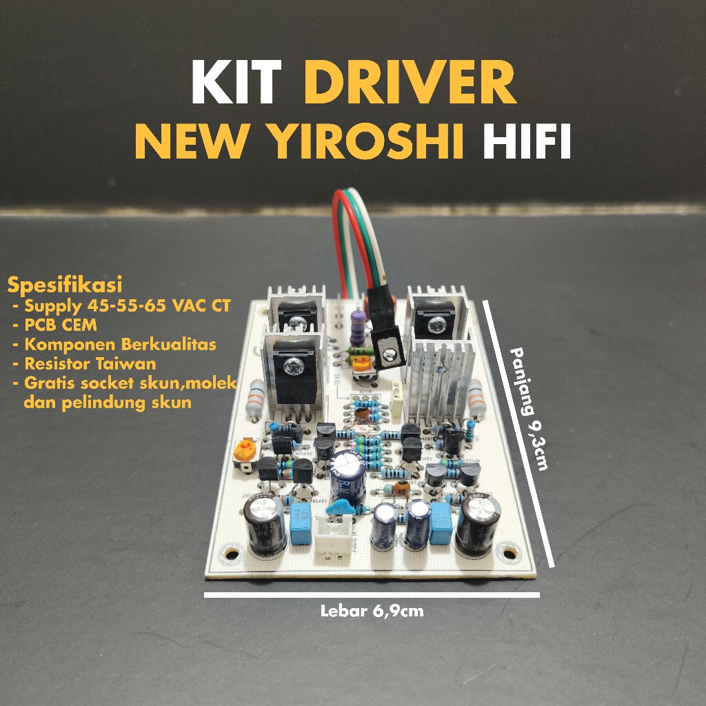 Kit Driver New Yiroshi Hifi / Driver Kit New Yiroshi Hifi