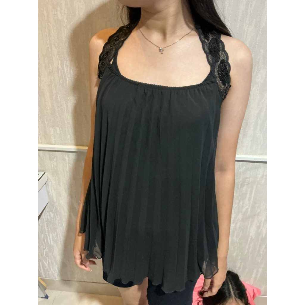 Preloved Sexy Sleepwear Hitam Utk Bb 50-55kg Underwear