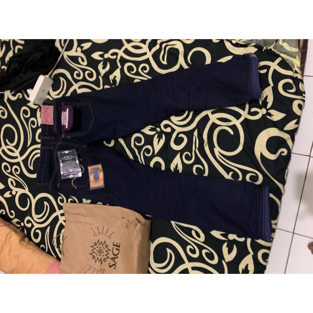 denim sage14oz sze33