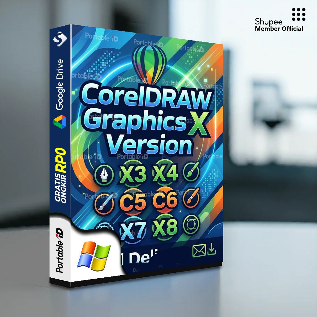 CorelDRAW X3 X4 X5 X6 X7 X8 - Full License