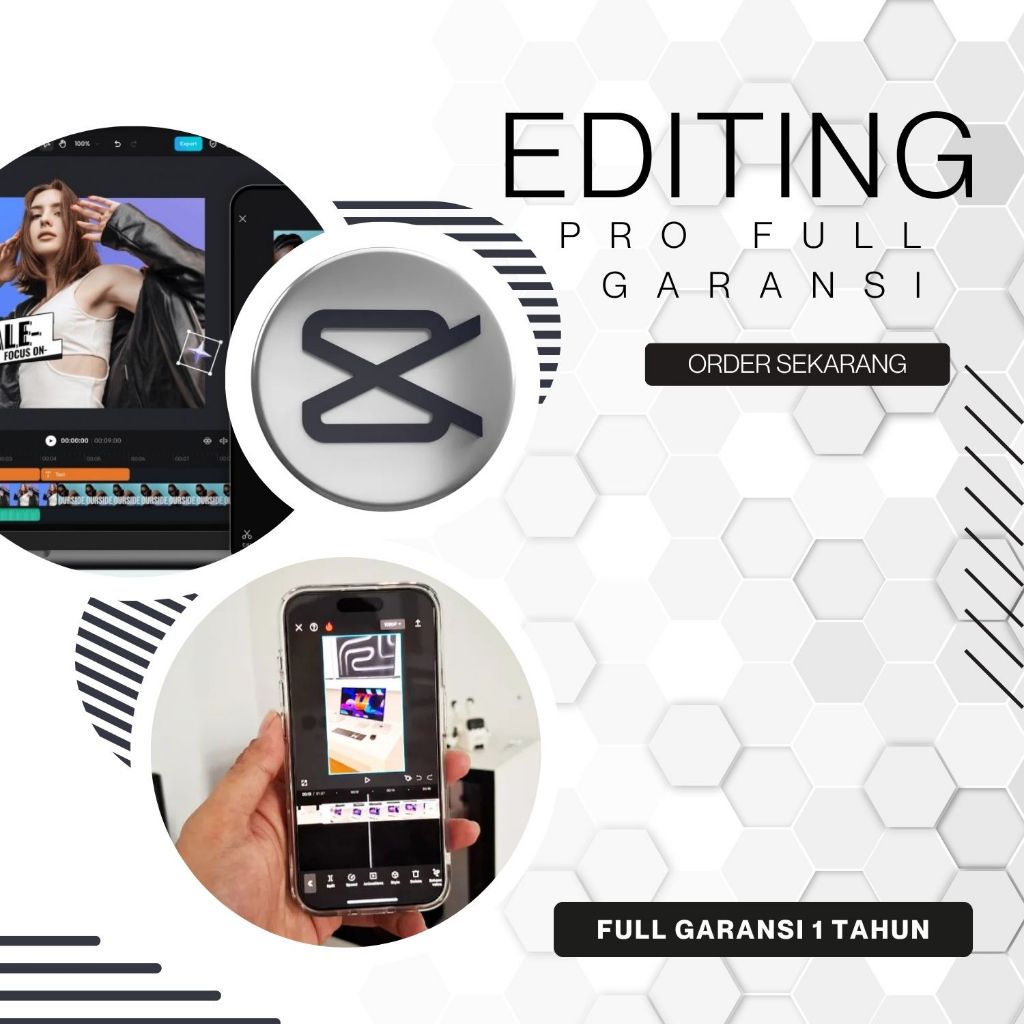 CapCut Mac/Andro/Ios/Pc 500000++ Template dan Fitur Video Edit Export UHD 1 Tahun Garansi