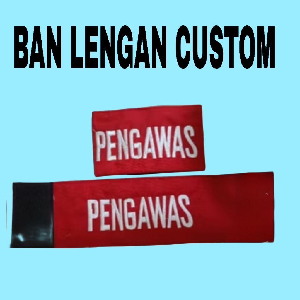 ban lengan custom / ban lengan panjang custom ban lengan pengawas