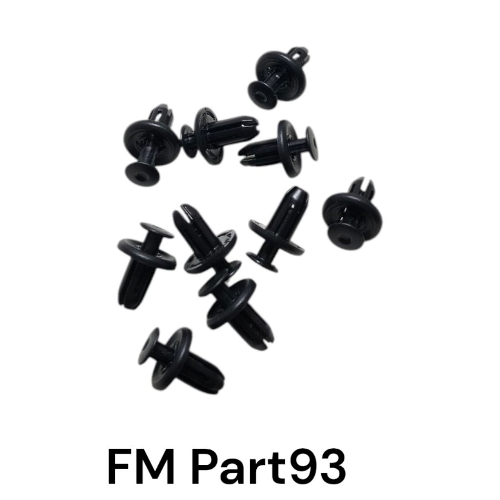 ( Isi 10 Pcs ) Kancing Klip Kinerja Bemper Calya Sigra Alya Agya Original