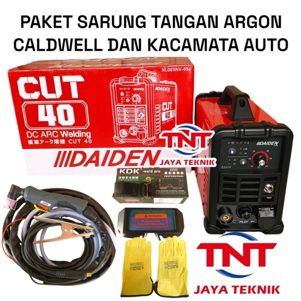 MESIN PLASMA CUTTING DAIDEN CUT 40 / TRAFO LAS DAIDEN CUT 40 / MESIN LAS POTONG CUT 40 DAIDEN