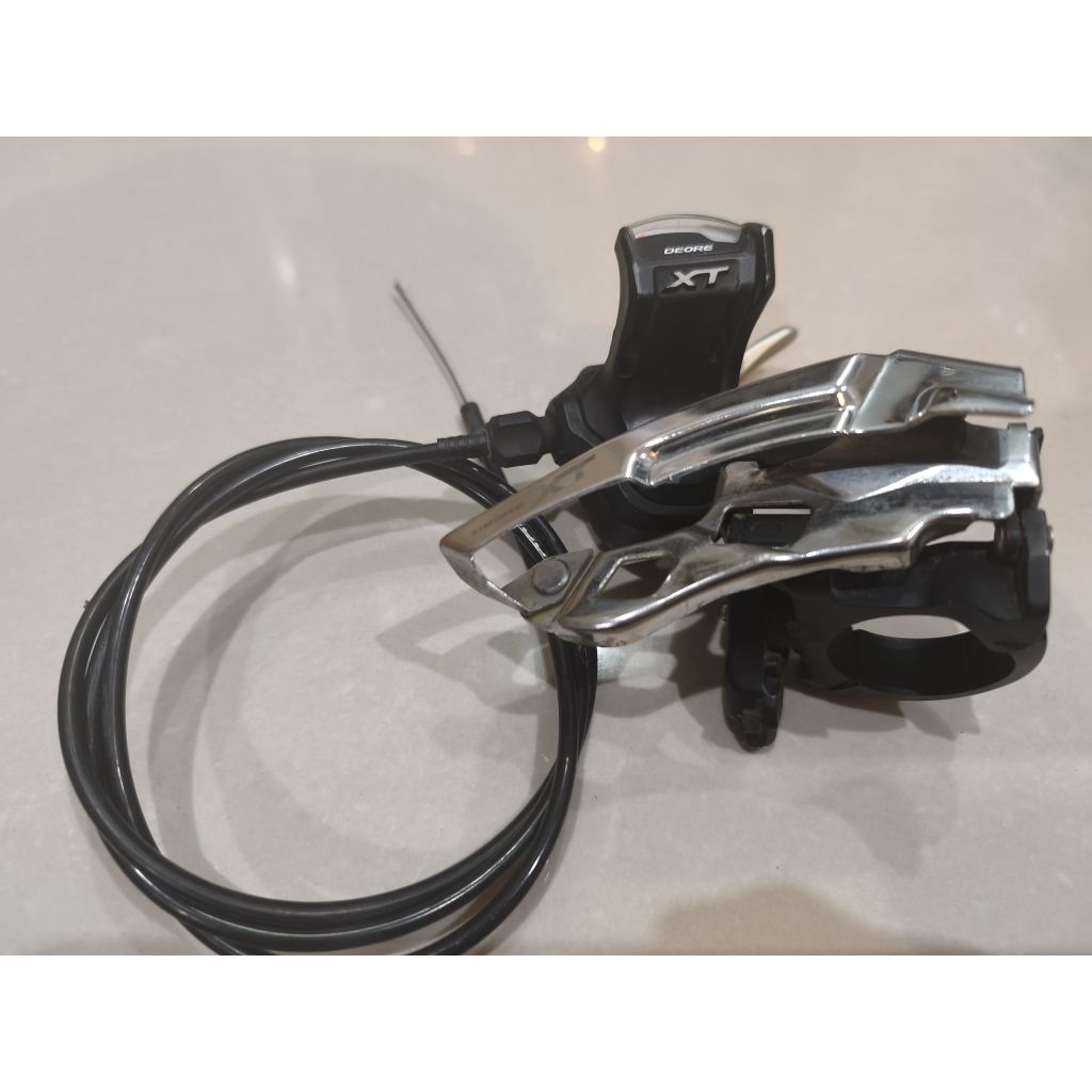 FD dan Shifter sepeda Shimano Deore XT M780 3sp ,Kondisi mulus normal