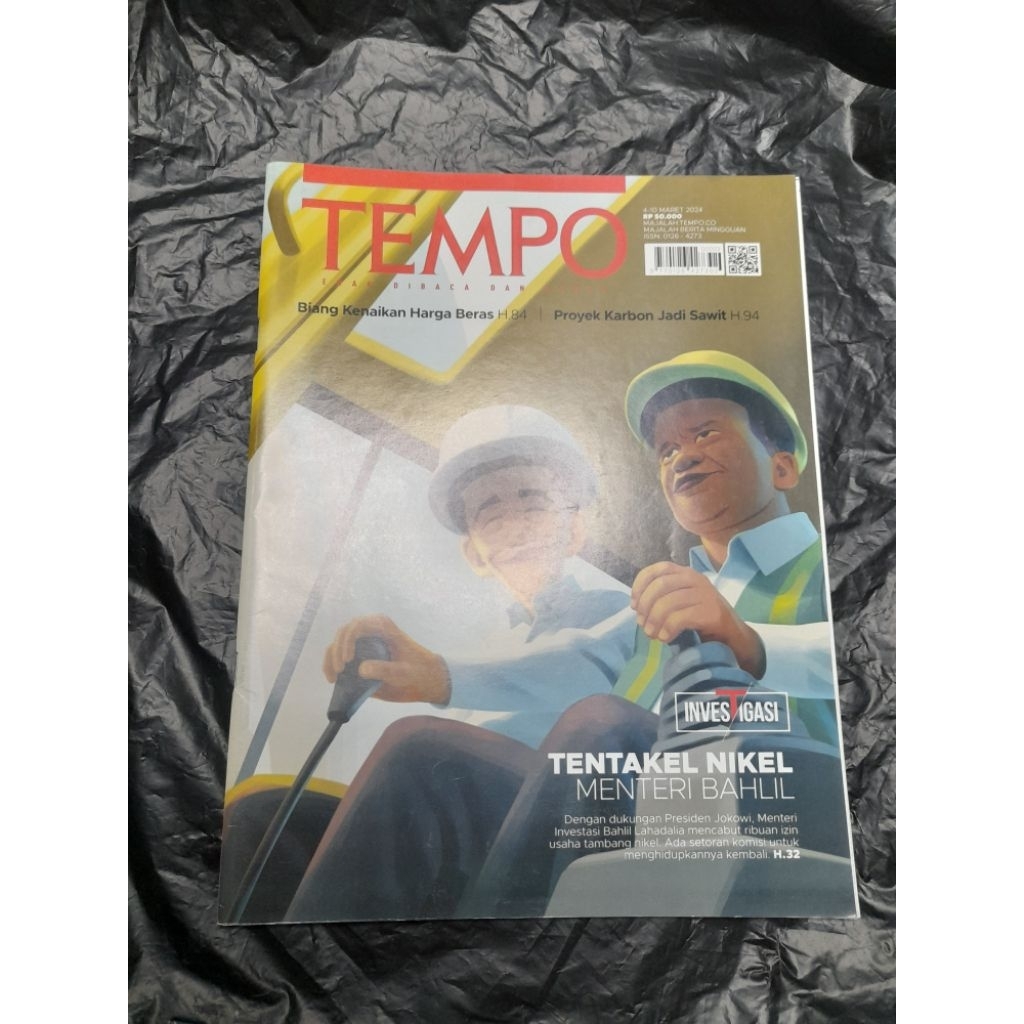 MAJALAH TEMPO • TENTAKEL NIKEL MENTERI BAHLIL