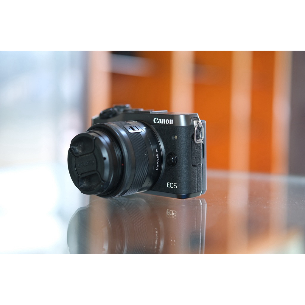 Kamera Canon eos M6 Plus Lensa 15-45mm