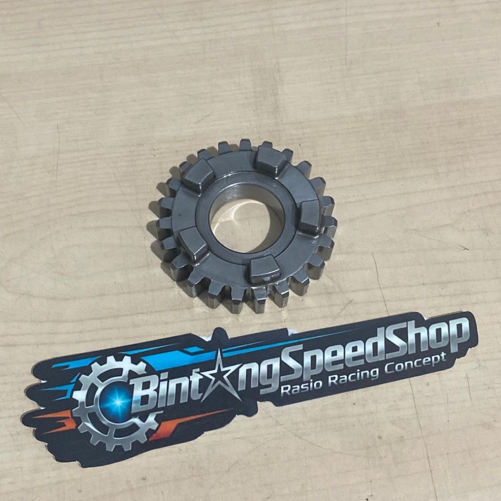 Rasio racing Megapro/MP gigi 4 mata 23 lawan std