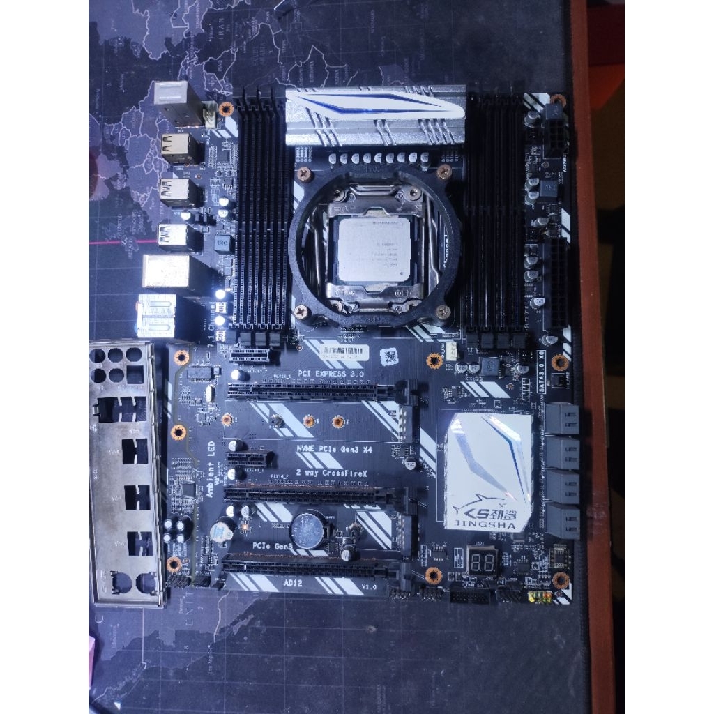 paket motherboard mobo x99 lga2011-3 i7 5930K