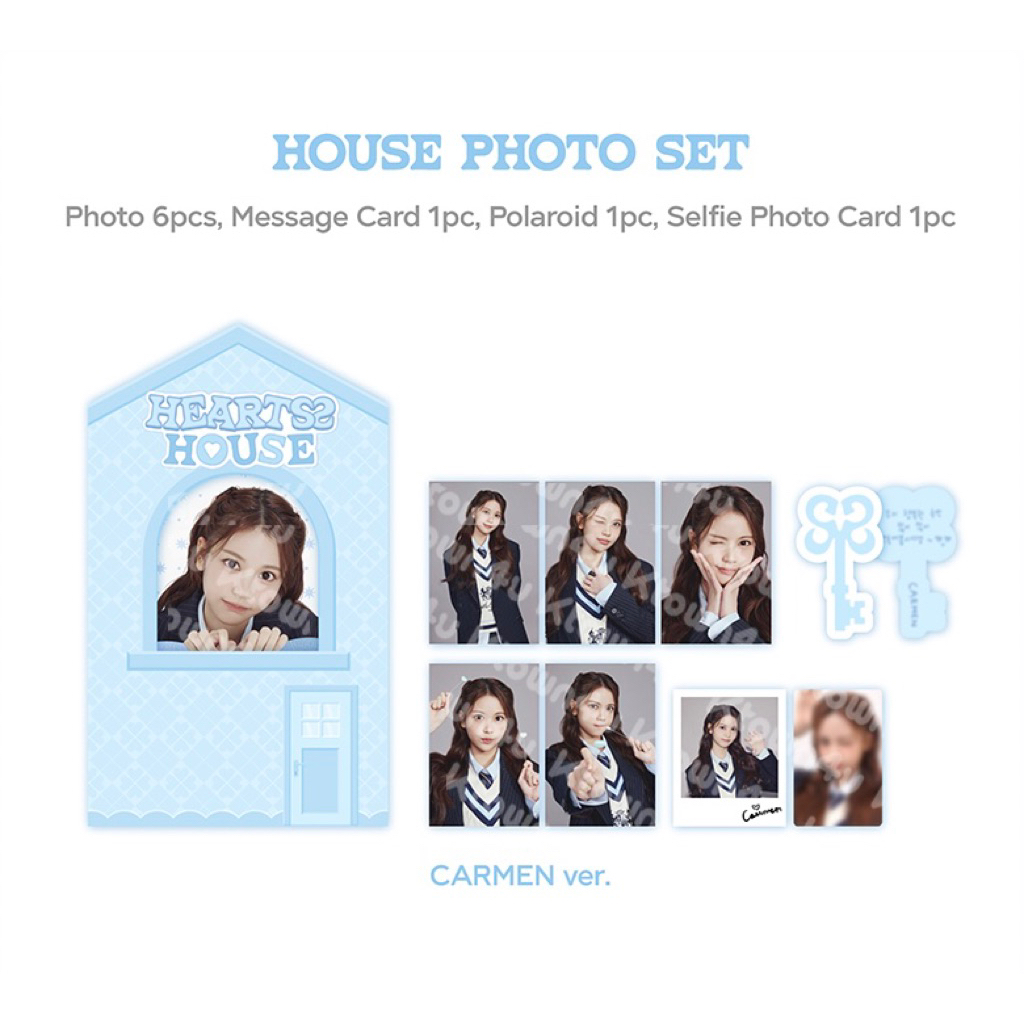 [DP PRE ORDER WAJIB BACA DESKRIPSI PRODUK] MD HOUSE PHOTO SET HEARTS2HEARTS FANMEETING [HEARTS 2 HOU
