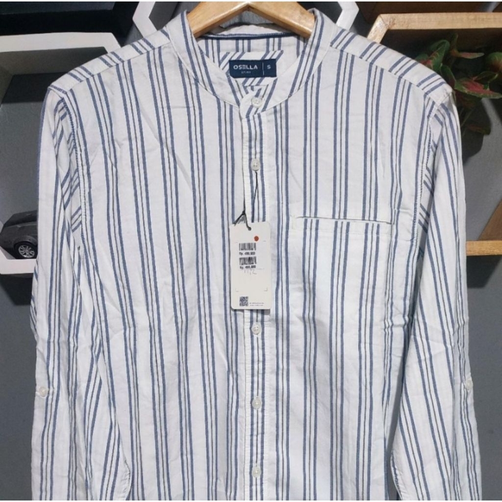 Osella Original kemeja premium baju pria warna