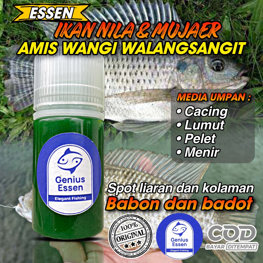 Essen Ikan Nila Aroma Walang Sangit Amis Wangi Genius Essen