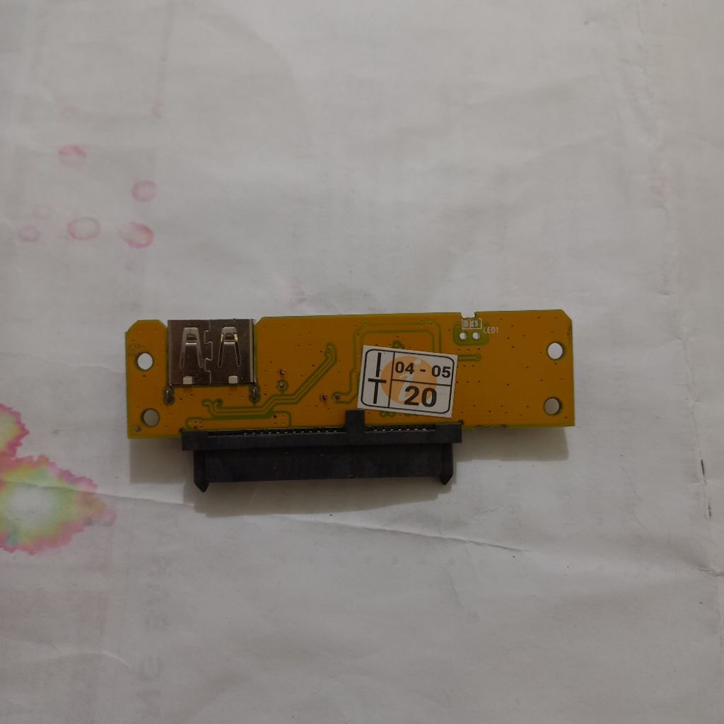 Papan Konektor Hardisk Toshiba Laptop [Original]