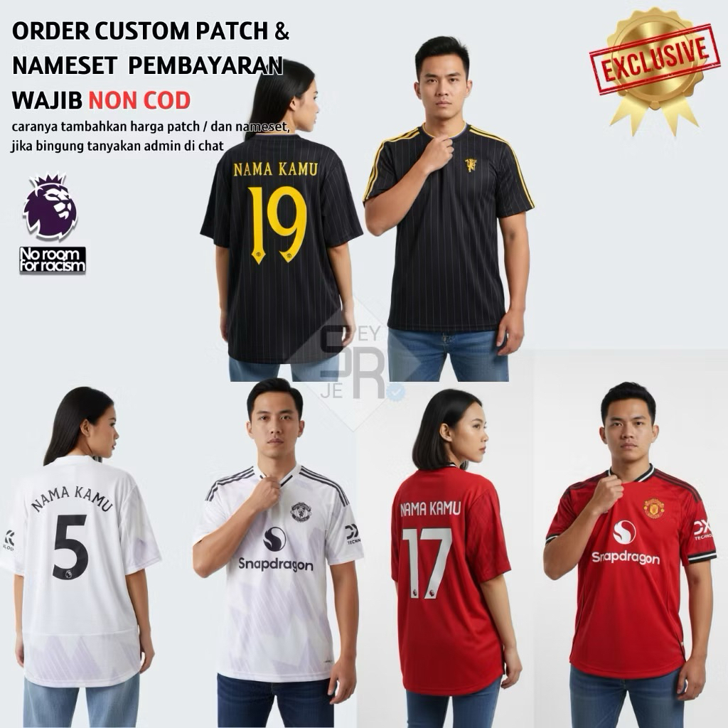 PLAYER ISSUE Jersey Mnchstr Untd Home Away Terrace 2025 2026 - Jersey MU Terbaru High Quality