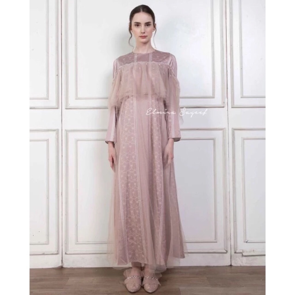 PL Elmira Sageef x Citra kirana, Camie Cape dress size S ( Busui Friendly )