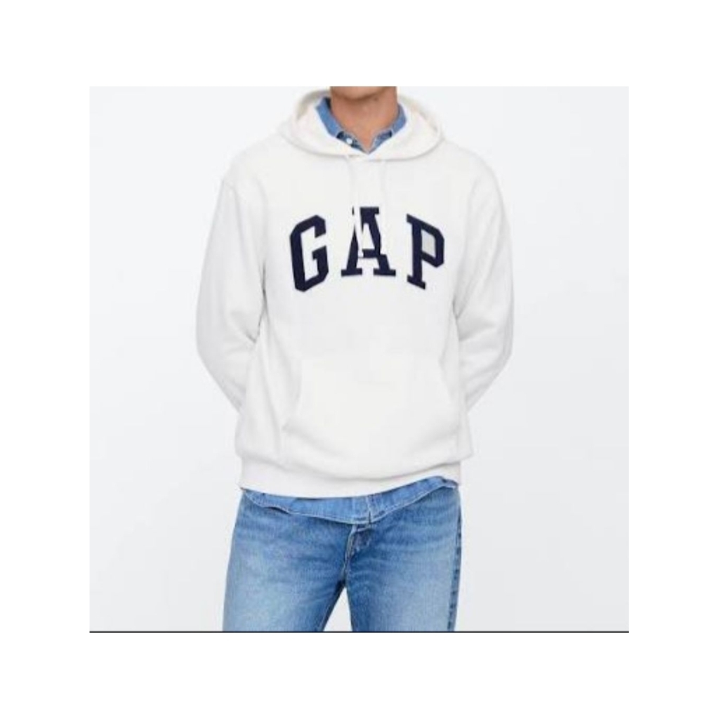 hoodie gap putih mantap