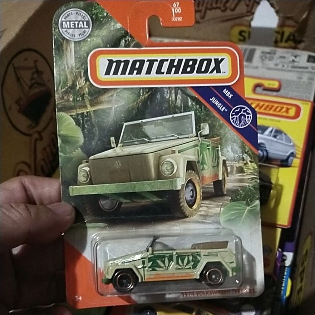 Matchbox Vw Safari Junggle Tampo