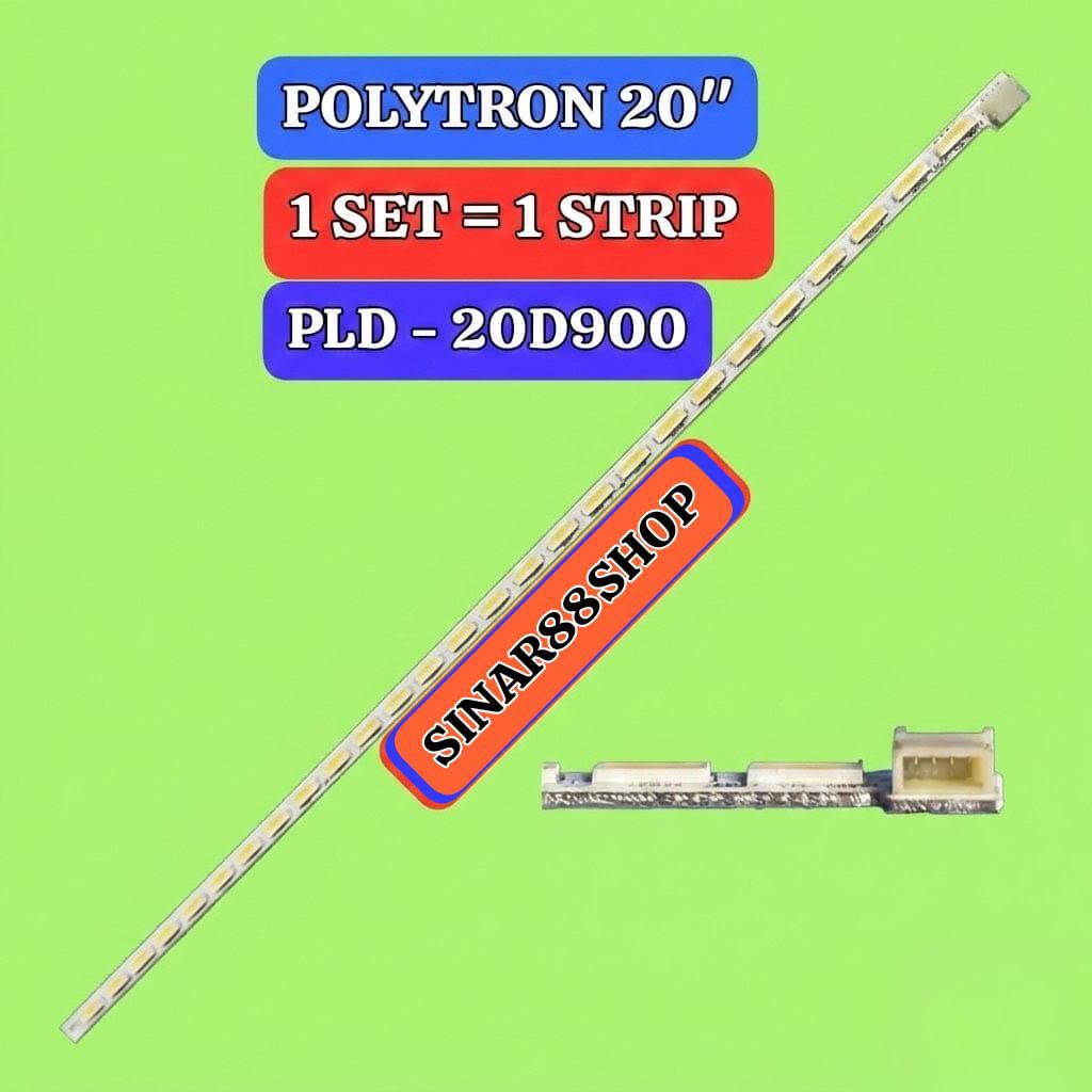 BACKLIGHT LED STRIP TV POLYTRON 20D900 20D LAMPU BL 3V 20 INCH ORIGINAL