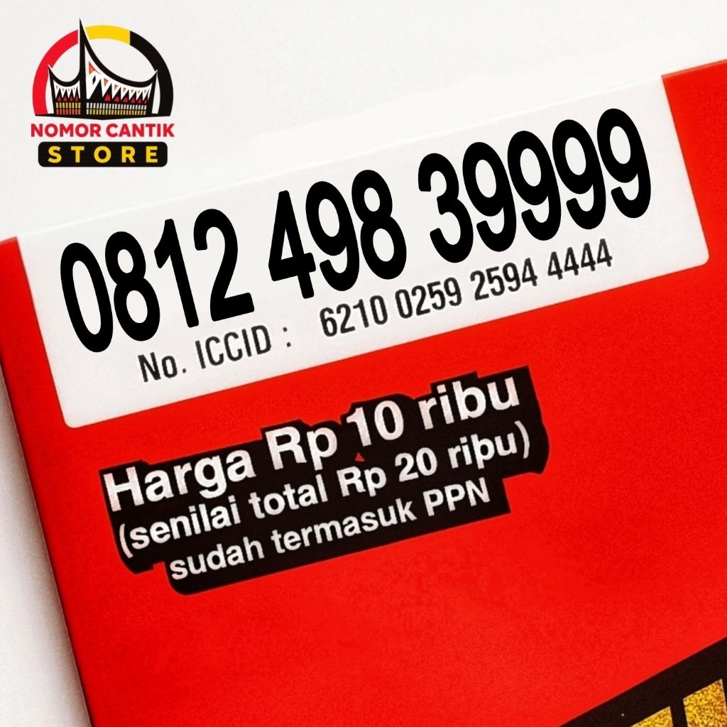 Nomor Cantik Telkomsel 12 Digit Simpati Kwarted 9 9999