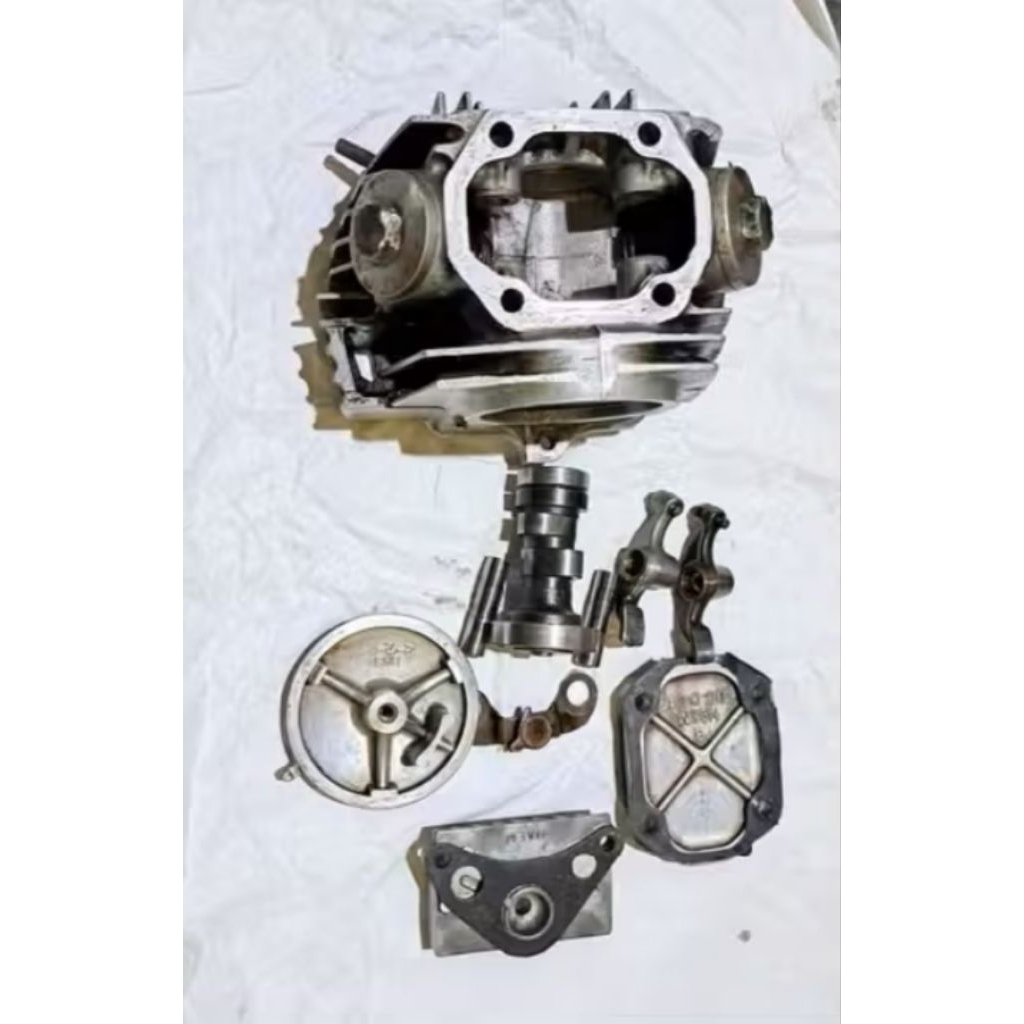 Blok Head Cylinder Fullset Honda Supra x Lama/Astrea Grand/Original Copotan