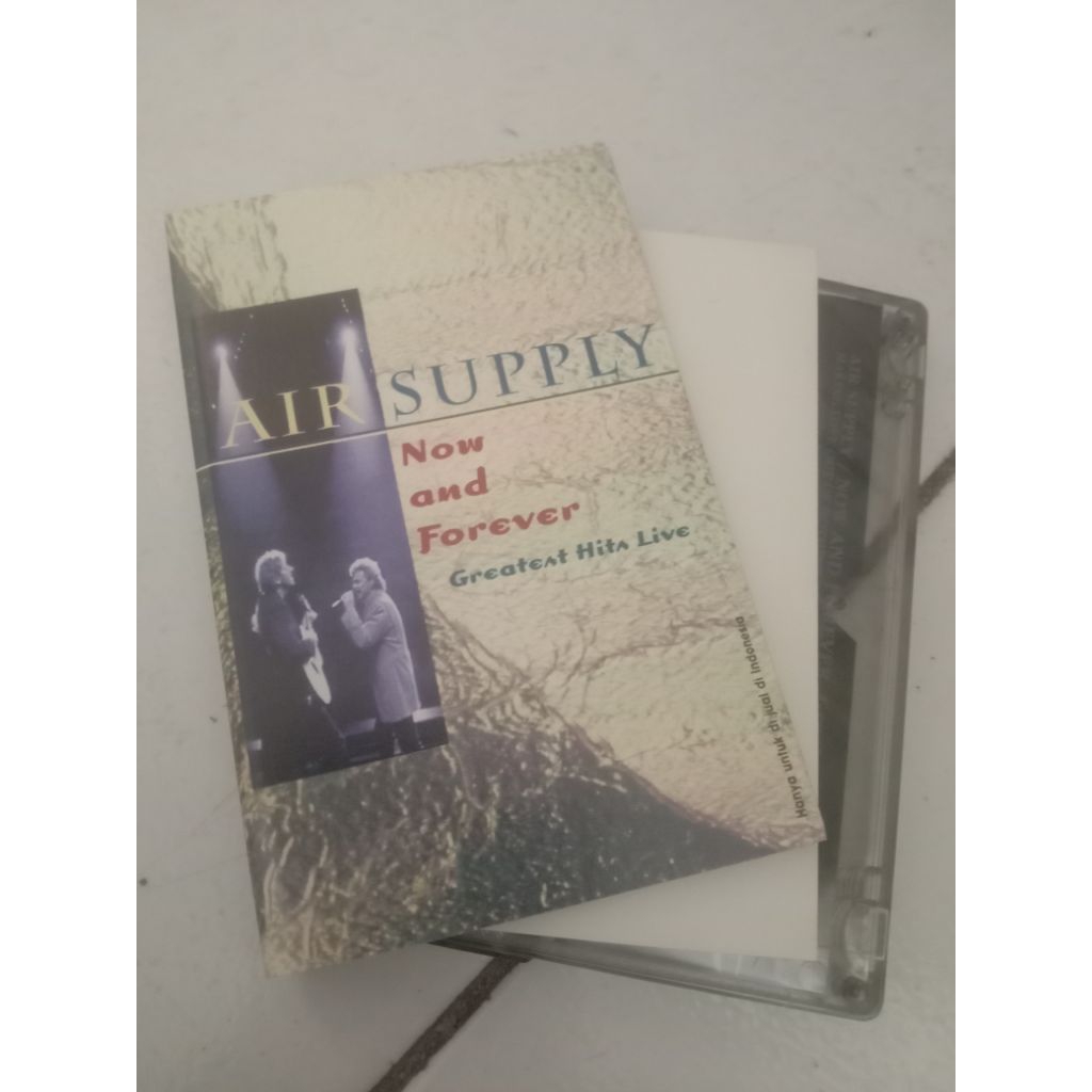Kaset Pita Air Supply Now And Forever