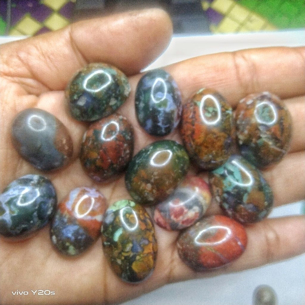 batu akik nogo sui Klawing/ pancawarna