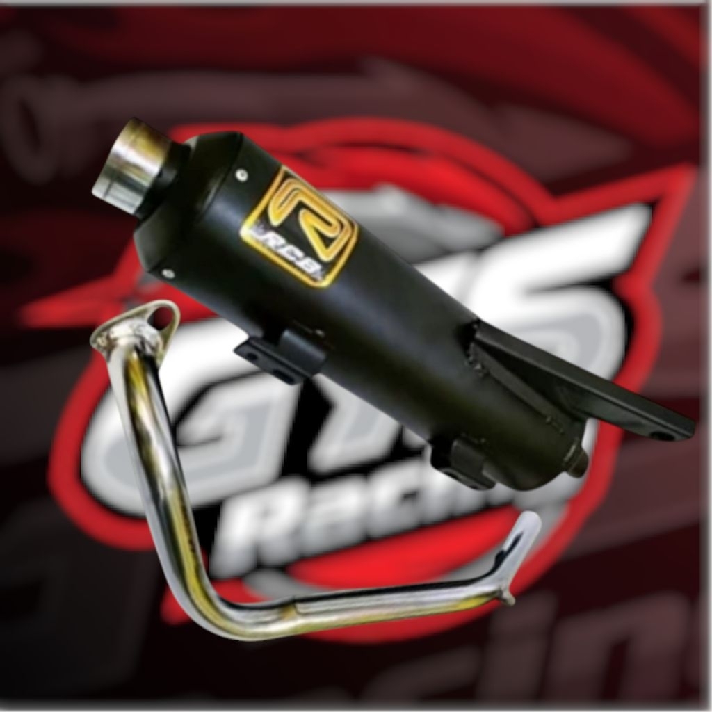 TERMURAH ORIGINAL RCB JAVA RACING knalpot tabung vario beat fi, Beat deluxe, Scoopy fi, Mio dll