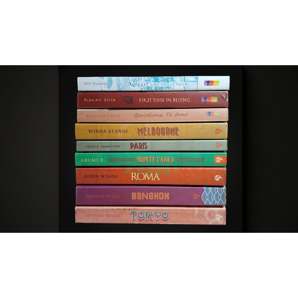 Novel STPC - Roma / Melbourne / Paris  / Tokyo / Barcelona  / Beijing / Bangkok / Montecarlo / Swis