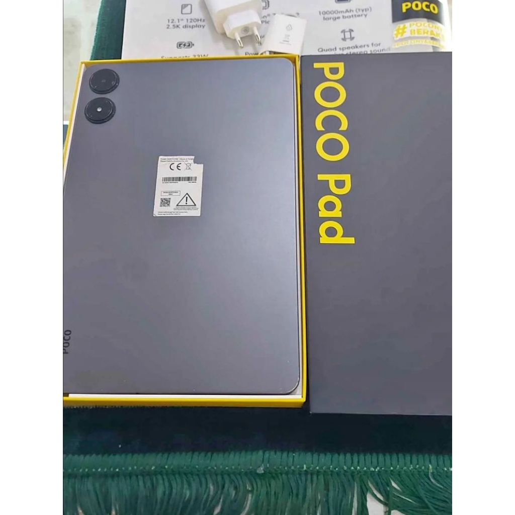 Poco pad ram 8/256gb bekas fullset