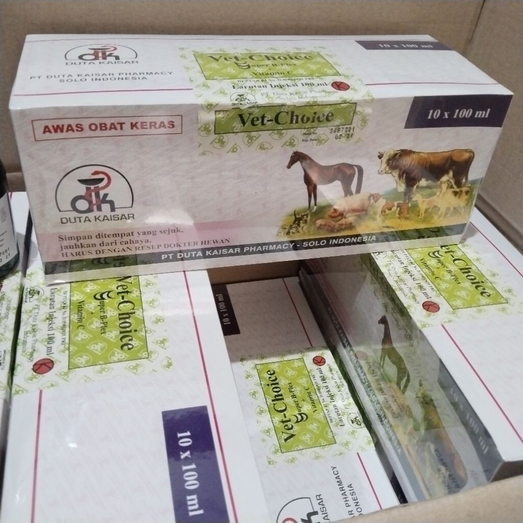Vet Choice Super B-Plex plus Vit C 1 dus isi 10Btl