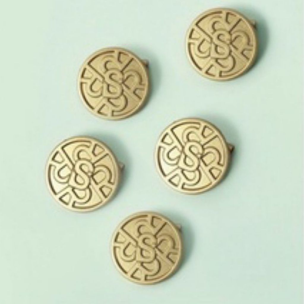 As is Xanadu Brooch Buttonscarves