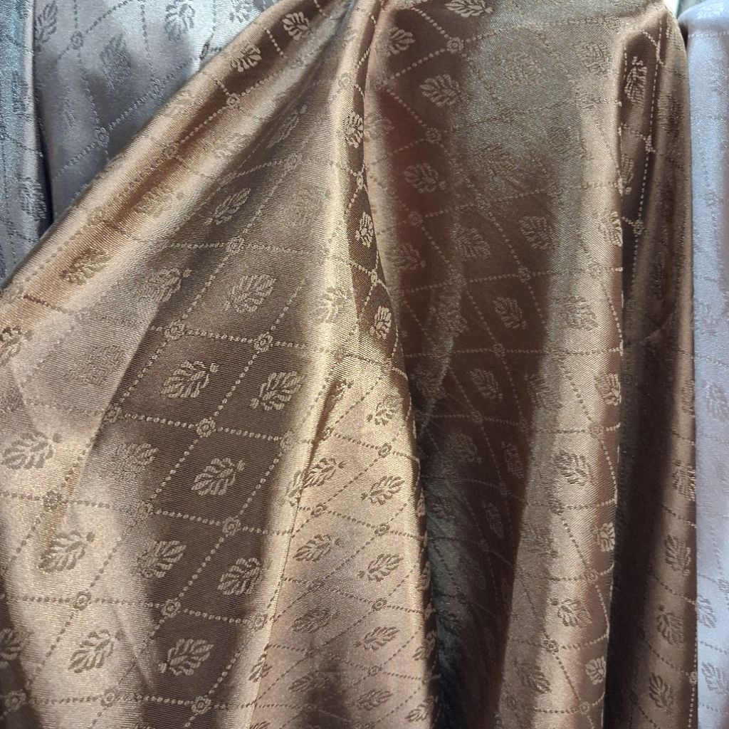 kain jaguar silk armani motif // premium original 100%