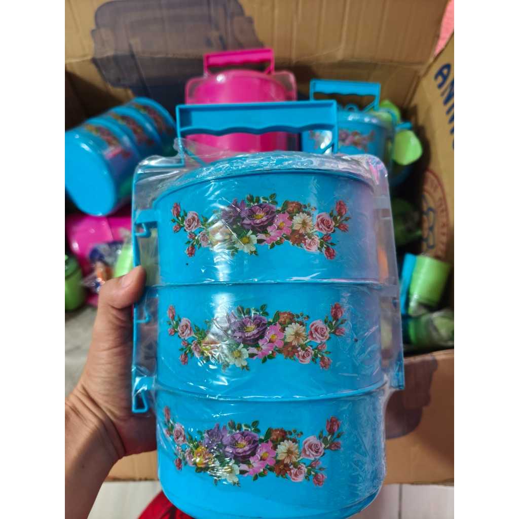 Rantang Plastik 3 susun