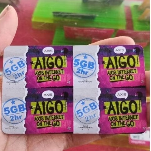 Vocer Axis 5 GB 2 hari Kuota Nasional