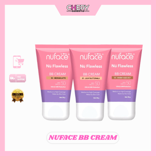 NUFACE Nu Flawless BB Cream | Nuface BB Cream SPF PA 50+++