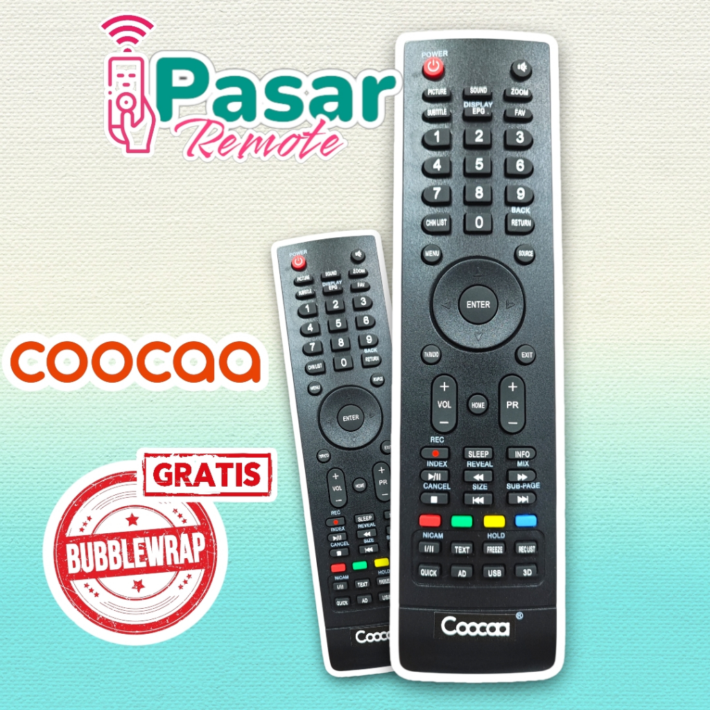 REMOTE TV COOCAA LED
