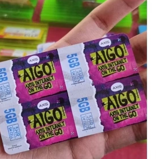 Vocer Axis 5 GB 5 hari Kuota Nasional