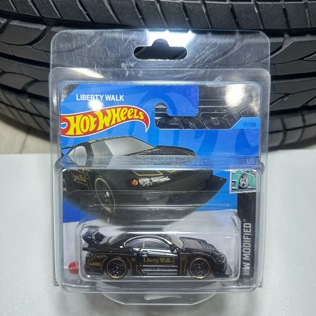 Hot Wheels Nissan S15 LBWK Black