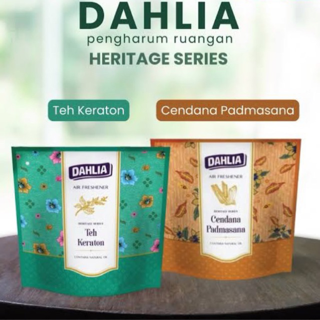 Dahlia air freshener heritage series - dahlia pengharum ruangan - dahlia pengharum ruangan gantung