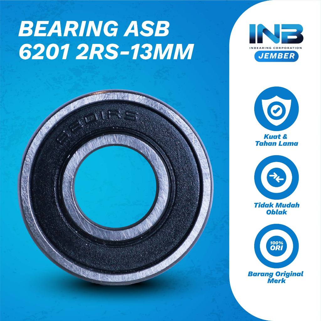 LAKER BEARING ASB 6201 2RS-13M/M
