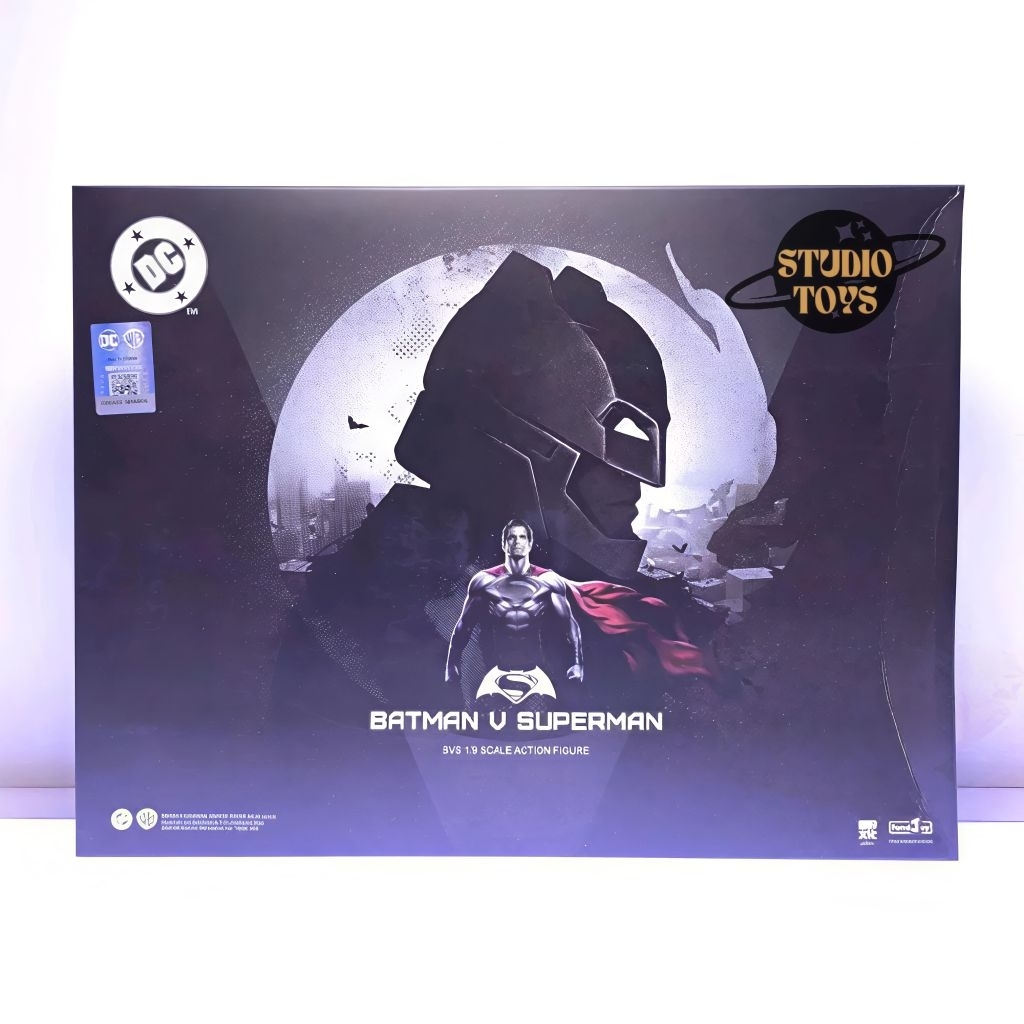 FondJoy Batman V Superman Dawn Of Justice Armored Batman & Superman Set DC1020 Action Figures