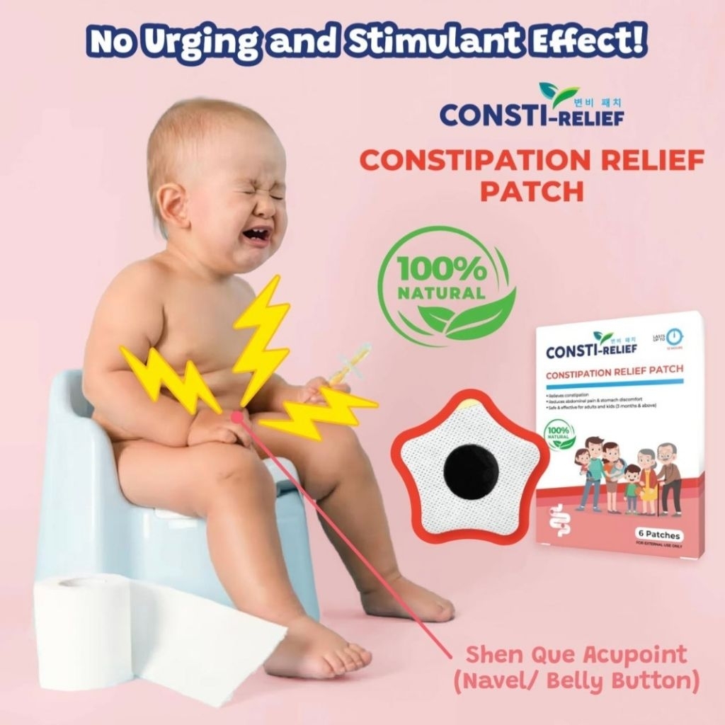 NO MORE CONSTI-Relief Patch | Koyo Susah BAB bayi hingga dewasa
