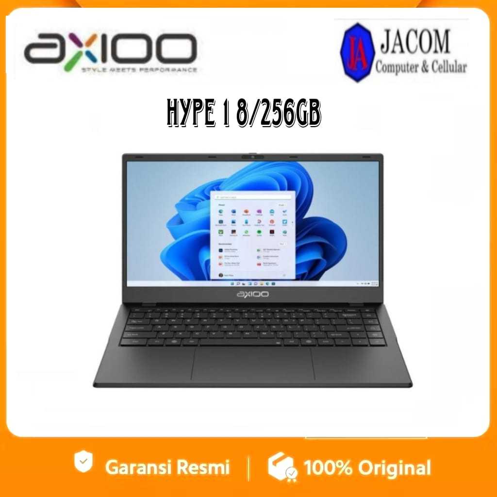 LAPTOP AXIOO MYBOOK HYPE 1 INTEL CELERON N4020 8/256GB W11 GARANSI RESMI