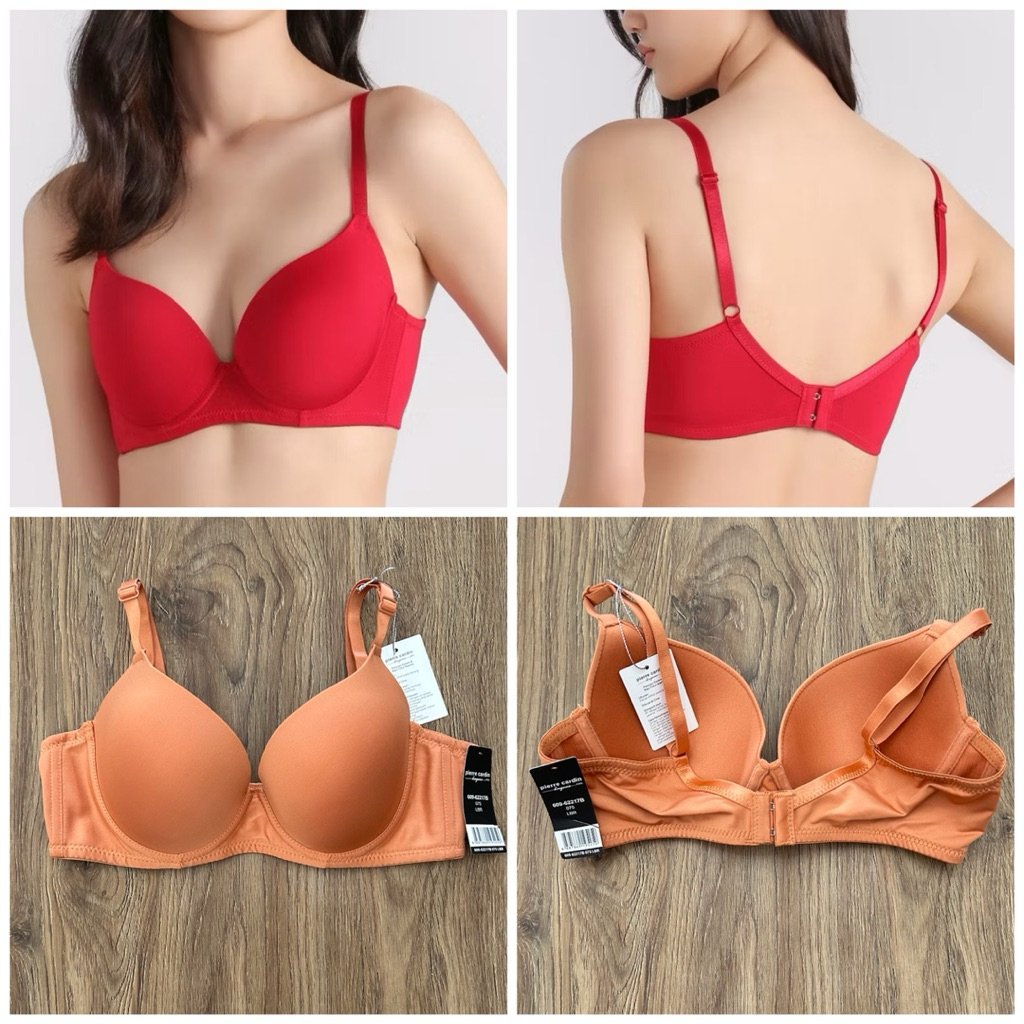 Pierre cardin bra essentials fuller demi cup 609-62217B sale