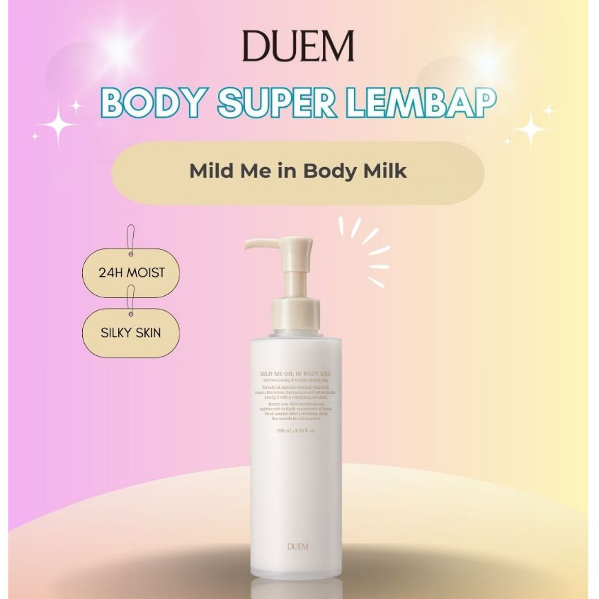 DUEM Mild Me Oil in Body Milk 200ml