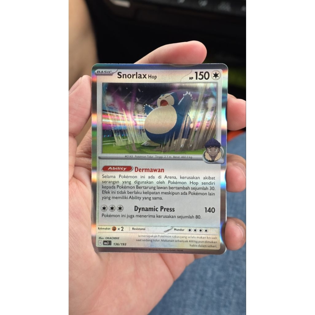 Pokemon Card Indonesia || Snorlax Hop